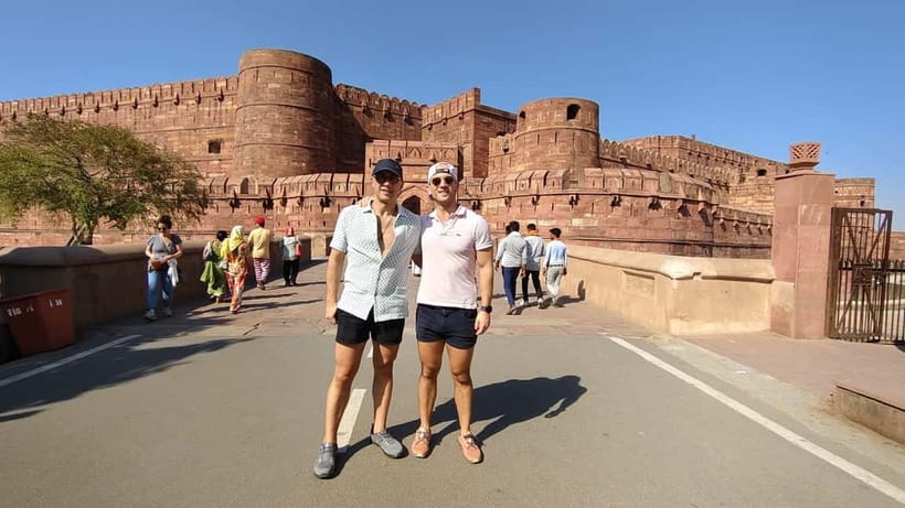 From Jaipur: Private Taj Mahal & Agra Day Trip with 5</em> Lunch – Why this Jaipur to Agra trip can be great value’ /><br />
If you’re doing the Taj Mahal from Jaipur, you’re really buying two things: time and sanity. The itinerary is built for a full day—Taj Mahal, Agra Fort, and Baby Taj—without forcing you to organize transport or hunt for tickets while you’re dealing with crowds and heat.</p>
<p><p>The price shown is very low for a private, guided, all-in package (it can start around <strong>$5 per person</strong>, depending on what you select). Even if that number doesn’t reflect every add-on you’ll choose, the structure is still the point: you’re paying to turn a frustrating “how do I get there?” problem into a guided checklist you can actually enjoy.</p>
</p>
<p><p>One more practical win: your pickup works from your hotel or other spot in Jaipur, and your day can end back in Jaipur or in Agra. That flexibility matters if you’re chaining plans—like going onward to another city the same day.</p>
</p>
<div style="margin: 20px 0; padding: 15px 0;"><p>You can also read our reviews of more private tours in Jaipur</p><ul style="margin: 10px 0; padding: 0; list-style: none;"><li style="margin: 0 0 10px 0; padding: 0 0 10px 0; border-bottom: 1px solid #eee; display: flex; align-items: flex-start; gap: 12px; line-height: 1.4;"><a href="https://jaipurguides.com/jaipur-private-full-day-sightseeing-tour-by-car-with-guide/" aria-hidden="true" tabindex="-1"><img decoding="async" style="width: 80px; height: 60px; object-fit: cover; border-radius: 4px; flex-shrink: 0;" src="https://jaipurguides.com/wp-content/uploads/2026/06/jaipur-private-full-day-sightseeing-tour-by-car-with-guide-150x150.jpg" alt="" loading="lazy"></a><div><a href="https://jaipurguides.com/jaipur-private-full-day-sightseeing-tour-by-car-with-guide/">Jaipur: Private Full Day Sightseeing Tour By Car with Guide</a><br><span style="font-size: 0.82em; color: #555; margin-top: 2px;"><span style="color: #f5a623;">★</span> 4.9 &middot; 1,839 reviews</span></div></li><li style="margin: 0 0 10px 0; padding: 0 0 10px 0; border-bottom: 1px solid #eee; display: flex; align-items: flex-start; gap: 12px; line-height: 1.4;"><a href="https://jaipurguides.com/jaipur-private-sightseeing-day-tour-with-guide-by-car/" aria-hidden="true" tabindex="-1"><img decoding="async" style="width: 80px; height: 60px; object-fit: cover; border-radius: 4px; flex-shrink: 0;" src="https://jaipurguides.com/wp-content/uploads/2026/06/jaipur-private-sightseeing-day-tour-with-guide-by-car-150x150.jpg" alt="" loading="lazy"></a><div><a href="https://jaipurguides.com/jaipur-private-sightseeing-day-tour-with-guide-by-car/">Jaipur: Private Sightseeing Day Tour with Guide by Car</a><br><span style="font-size: 0.82em; color: #555; margin-top: 2px;"><span style="color: #f5a623;">★</span> 4.8 &middot; 773 reviews</span></div></li><li style="margin: 0; padding: 0; border-bottom: none; display: flex; align-items: flex-start; gap: 12px; line-height: 1.4;"><a href="https://jaipurguides.com/full-day-jaipur-private-sightseeing-tour-by-car-with-guide/" aria-hidden="true" tabindex="-1"><img decoding="async" style="width: 80px; height: 60px; object-fit: cover; border-radius: 4px; flex-shrink: 0;" src="https://jaipurguides.com/wp-content/uploads/2026/06/full-day-jaipur-private-sightseeing-tour-by-car-with-guide-150x150.jpg" alt="" loading="lazy"></a><div><a href="https://jaipurguides.com/full-day-jaipur-private-sightseeing-tour-by-car-with-guide/">Full-Day Jaipur Private Sightseeing Tour by Car with Guide</a><br><span style="font-size: 0.82em; color: #555; margin-top: 2px;"><span style="color: #f5a623;">★</span> 5.0 &middot; 472 reviews</span></div></li></ul></div><h2 id="the-drive-from-jaipur-comfort-distance-and-pacing">The drive from Jaipur: comfort, distance, and pacing</h2>
<p> Lunch – The drive from Jaipur: comfort, distance, and pacing’ /><br />
The day runs on a private AC vehicle, with pickup arranged from anywhere in Jaipur. In real terms, that usually means you start calmer. You’re not crowding into shared transport, and you aren’t doing navigation plus ticket math while you’re tired.</p>
<p><p>The trip duration is listed as <strong>3 to 12 hours</strong>, which is a clue that this isn’t one rigid “exactly X hours” schedule. What changes is typically how your starting time, site timing, and drop-off choice affect the day. Expect a longish drive; the upside is you can settle in and let the driver handle traffic.</p>
</p>
<p><p>From the feedback, drivers like <strong>Shahid, Asrar, Sharif, Vinay, and Mohoshin</strong> came through on punctuality and safety. That sounds like a small thing, but on a day built around timed entry windows and guided walking, being late can quietly break the whole plan. Here, the day is set up to prevent that.</p>
</p>
<p><p>Included along the way: <strong>water bottle and umbrellas</strong>. That’s not glamorous, but it’s smart for Agra weather and the stop-and-walk rhythm you’ll face.</p>
</p>
<h2 id="taj-mahal-fast-track-entry-plus-a-guide-who-plans-the-visit">Taj Mahal: fast-track entry plus a guide who plans the visit</h2>
<p> Lunch – Taj Mahal: fast-track entry plus a guide who plans the visit’ /><br />
This is the headline, obviously, but what makes this tour worth your attention is how the Taj Mahal visit is managed.</p>
<p><p>You get <strong>up to three hours</strong> inside the Taj Mahal complex with a live guide. And the big time-saver is <strong>fast-track entry</strong>. Waiting in line for a famous site is one of the easiest ways to turn a dream visit into an endurance test. Fast-track won’t erase crowds, but it can reduce the amount of time you spend standing around before you even see the marble.</p>
</p>
<p><p>What you’ll feel when you’re there:</p>
</p>
<ul>
<li>You’ll start by walking through the main areas with explanations that connect design, layout, and the monument’s symbolism.</li>
<li>You’ll have time to take photos from multiple angles rather than doing the “one spot, one shot, move on” routine.</li>
</ul>
<p><p>And the guide aspect is where the tour really sharpens. Many guides highlighted strong photo support and practical direction—helping you find the best viewpoints and guiding you for shots that don’t look like they were taken over everyone else’s heads. Names that came up often include <strong>Anshu, Arif, Imran Ali Khan, Faizan,</strong> and <strong>Mehfooz (often called Jelly)</strong>.</p>
</p>
<p><p>Pro tip for your own planning: if you care about photos, treat the Taj Mahal like a sequence, not a single moment. The earlier you’re positioned, the easier it is to get clean backgrounds and calmer frames. This tour gives you the structure to do that.</p>
</p>
<h3 id="watch-the-calendar">Watch the calendar</h3>
<p>The Taj Mahal is <strong>closed every Friday</strong>. If your dates land on Friday, don’t assume you can swap stops on the fly. Build your schedule so your Taj Mahal day isn’t ruined by a closure.</p>
<h2 id="agra-fort-more-than-a-second-stop">Agra Fort: more than a second stop</h2>
<p> Lunch – Agra Fort: more than a second stop’ /><br />
After the Taj Mahal, you’ll move to <strong>Agra Fort</strong> for a <strong>guided visit of about 1 hour</strong>. This is a big plus because it changes the feel of your day: you go from pure marble romance to a fortress built for power, control, and defense.</p>
<p><p>Agra Fort also gives you something that pure monument photos can miss—scale. Walls, courtyards, vantage points. You’ll get context for how this site fits into the broader Mughal-era story that shaped Agra.</p>
</p>
<p><p>The practical value of doing Agra Fort with a guide is that you’re not just looking at structures. You’re learning what you’re seeing: why certain areas matter, what the layout suggests, and how the fort’s elements relate to the people who lived with it.</p>
</p>
<p><p>When people talked about standout guides, <strong>Arif</strong> and <strong>Mahfouz (Mehfooz)</strong> were specifically praised for clarity, patience, and keeping the visit on time—so you don’t feel the day turning into a rushed sprint through rooms and walls.</p>
</p>
<div style="margin: 20px 0; padding: 15px 0;"><p>You can also read our reviews of more tours and experiences in Jaipur</p><ul style="margin: 10px 0; padding: 0; list-style: none;"><li style="margin: 0 0 10px 0; padding: 0 0 10px 0; border-bottom: 1px solid #eee; display: flex; align-items: flex-start; gap: 12px; line-height: 1.4;"><a href="https://jaipurguides.com/pushkar-day-trip-from-jaipur-private-car-safari-guide-lunch/" aria-hidden="true" tabindex="-1"><img decoding="async" style="width: 80px; height: 60px; object-fit: cover; border-radius: 4px; flex-shrink: 0;" src="https://jaipurguides.com/wp-content/uploads/2026/06/pushkar-day-trip-from-jaipur-private-car-safari-guide-lunch-150x150.jpg" alt="" loading="lazy"></a><div><a href="https://jaipurguides.com/pushkar-day-trip-from-jaipur-private-car-safari-guide-lunch/">Pushkar Day Trip from Jaipur – Private Car, Safari, Guide & Lunch</a><br><span style="font-size: 0.82em; color: #555; margin-top: 2px;"><span style="color: #f5a623;">★</span> 4.5 &middot; 45 reviews</span></div></li><li style="margin: 0 0 10px 0; padding: 0 0 10px 0; border-bottom: 1px solid #eee; display: flex; align-items: flex-start; gap: 12px; line-height: 1.4;"><a href="https://jaipurguides.com/block-printing-workshop-in-jaipur-including-lunch/" aria-hidden="true" tabindex="-1"><img decoding="async" style="width: 80px; height: 60px; object-fit: cover; border-radius: 4px; flex-shrink: 0;" src="https://jaipurguides.com/wp-content/uploads/2026/06/block-printing-workshop-in-jaipur-including-lunch-150x150.jpg" alt="" loading="lazy"></a><div><a href="https://jaipurguides.com/block-printing-workshop-in-jaipur-including-lunch/">Block Printing Workshop in Jaipur! (including lunch)</a><br><span style="font-size: 0.82em; color: #555; margin-top: 2px;"><span style="color: #f5a623;">★</span> 5.0 &middot; 34 reviews</span></div></li><li style="margin: 0 0 10px 0; padding: 0 0 10px 0; border-bottom: 1px solid #eee; display: flex; align-items: flex-start; gap: 12px; line-height: 1.4;"><a href="https://jaipurguides.com/all-inclusive-private-jaipur-city-tour-with-5-star-lunch-guide/" aria-hidden="true" tabindex="-1"><img decoding="async" style="width: 80px; height: 60px; object-fit: cover; border-radius: 4px; flex-shrink: 0;" src="https://jaipurguides.com/wp-content/uploads/2026/06/all-inclusive-private-jaipur-city-tour-with-5-star-lunch-guide-150x150.jpg" alt="" loading="lazy"></a><div><a href="https://jaipurguides.com/all-inclusive-private-jaipur-city-tour-with-5-star-lunch-guide/">All Inclusive Private Jaipur City Tour with 5-star Lunch & Guide</a><br><span style="font-size: 0.82em; color: #555; margin-top: 2px;"><span style="color: #f5a623;">★</span> 5.0 &middot; 34 reviews</span></div></li><li style="margin: 0 0 10px 0; padding: 0 0 10px 0; border-bottom: 1px solid #eee; display: flex; align-items: flex-start; gap: 12px; line-height: 1.4;"><a href="https://jaipurguides.com/from-delhi-private-agra-taj-mahal-tour-with-5-lunch/" aria-hidden="true" tabindex="-1"><img decoding="async" style="width: 80px; height: 60px; object-fit: cover; border-radius: 4px; flex-shrink: 0;" src="https://jaipurguides.com/wp-content/uploads/2026/06/from-delhi-private-agra-taj-mahal-tour-with-5-lunch-150x150.jpg" alt="" loading="lazy"></a><div><a href="https://jaipurguides.com/from-delhi-private-agra-taj-mahal-tour-with-5-lunch/">From Delhi: Private Agra & Taj Mahal Tour with 5 * Lunch</a><br><span style="font-size: 0.82em; color: #555; margin-top: 2px;"><span style="color: #f5a623;">★</span> 5.0 &middot; 32 reviews</span></div></li><li style="margin: 0 0 10px 0; padding: 0 0 10px 0; border-bottom: 1px solid #eee; display: flex; align-items: flex-start; gap: 12px; line-height: 1.4;"><a href="https://jaipurguides.com/jaipur-full-day-sightseeing-tour-with-guide-and-lunch/" aria-hidden="true" tabindex="-1"><img decoding="async" style="width: 80px; height: 60px; object-fit: cover; border-radius: 4px; flex-shrink: 0;" src="https://jaipurguides.com/wp-content/uploads/2026/06/jaipur-full-day-sightseeing-tour-with-guide-and-lunch-150x150.jpg" alt="" loading="lazy"></a><div><a href="https://jaipurguides.com/jaipur-full-day-sightseeing-tour-with-guide-and-lunch/">Jaipur: Full-Day Sightseeing Tour with Guide and Lunch</a><br><span style="font-size: 0.82em; color: #555; margin-top: 2px;"><span style="color: #f5a623;">★</span> 4.9 &middot; 25 reviews</span></div></li><li style="margin: 0; padding: 0; border-bottom: none; display: flex; align-items: flex-start; gap: 12px; line-height: 1.4;"><a href="https://jaipurguides.com/full-day-sightseeing-jaipur-tour-by-car-with-guide-include-lunch/" aria-hidden="true" tabindex="-1"><img decoding="async" style="width: 80px; height: 60px; object-fit: cover; border-radius: 4px; flex-shrink: 0;" src="https://jaipurguides.com/wp-content/uploads/2026/06/full-day-sightseeing-jaipur-tour-by-car-with-guide-include-lunch-150x150.jpg" alt="" loading="lazy"></a><div><a href="https://jaipurguides.com/full-day-sightseeing-jaipur-tour-by-car-with-guide-include-lunch/">Full Day Sightseeing Jaipur Tour by Car With Guide Include Lunch</a><br><span style="font-size: 0.82em; color: #555; margin-top: 2px;"><span style="color: #f5a623;">★</span> 5.0 &middot; 24 reviews</span></div></li></ul></div><h2 id="baby-taj-the-quieter-add-on-that-makes-the-day-feel-complete">Baby Taj: the quieter add-on that makes the day feel complete</h2>
<p><img src=