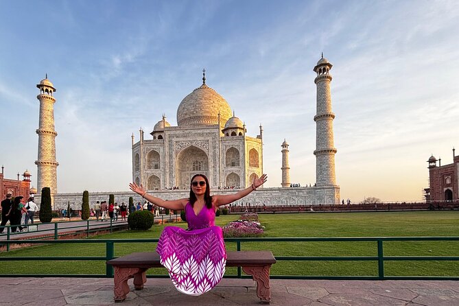 From Jaipur: Taj Mahal & Agra Tour with Transfer to Delhi by Car - Comfortable Transport + a Real Guide in Agra