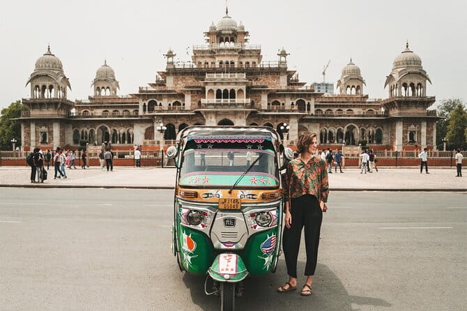 Full Day Jaipur Luxury Tuk-Tuk Tour - Jal Mahal: the Water Palace moment at Man Sagar Lake