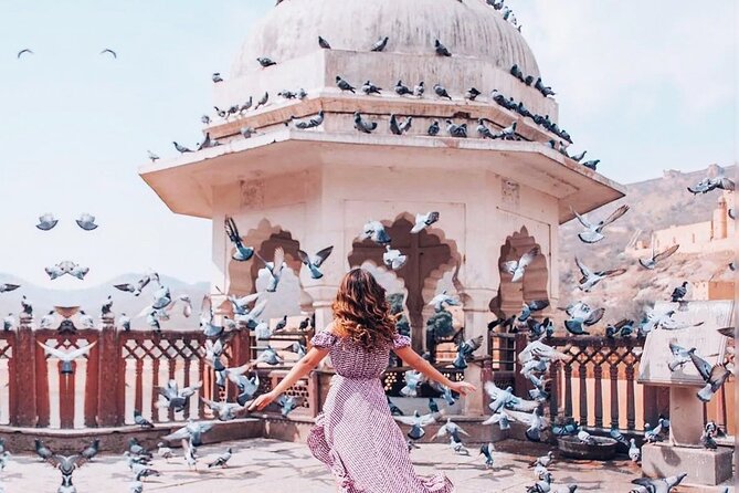 Full-Day Jaipur Tour Ending with a Sunset Experience - Amer Fort: gates, courtyards, and your big photo block