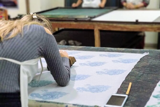 Hands-on Block Printing Workshop - Price, time, and getting to Creatis without stress
