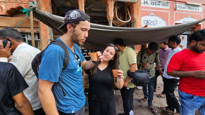 Jaipur Food Walk l Eat Just Like Locals - How the guide changes the whole experience: Lucky, Harshit, Lakshay