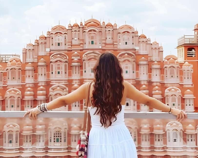 Jaipur: Half-Day Guided Sightseeing Tour with Flower Market - Amber Fort and Ramgarhmode: closing with big views