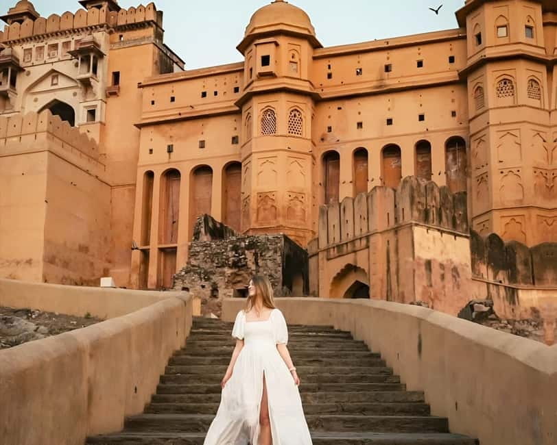 Jaipur: Half-Day Guided Sightseeing Tour with Flower Market - Price and value: what $4.61 per person usually means in practice