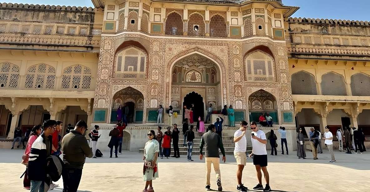 Jaipur Private City Tour with Hotel Pick-Up & Drop 4 - 8 Hrs - Jal Mahal Over Man Sagar Lake: Short Stop, Big Visual Impact