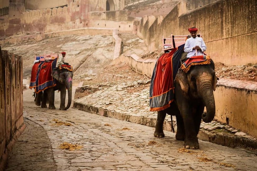 Jaipur: Private Full-Day City Tour By Tuk-Tuk with Pick-Up - Amber Fort on the hill: your big anchor stop