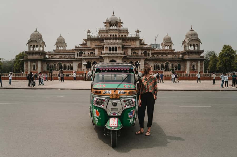 Jaipur: Private Full-Day Sightseeing Tour by Tuk-Tuk - Amber Fort: big views, plus a smart walking strategy