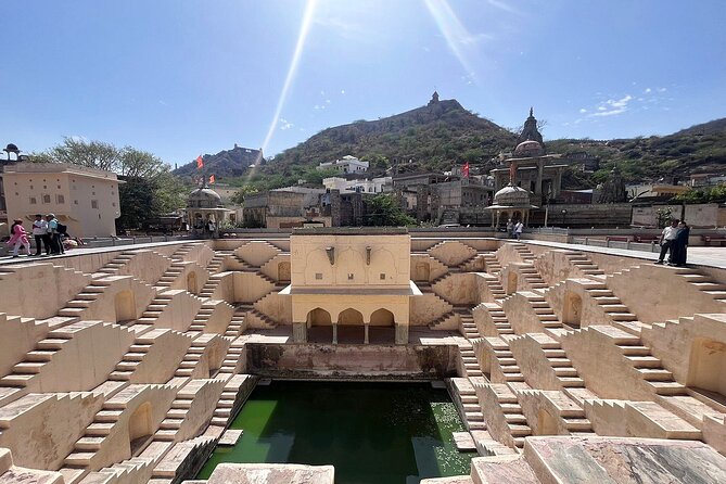 Jaipur Tuk Tuk Sightseeing Tour with Monkey Temple Sunset View - Amer: the fort-and-palace area that gets the time