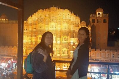 Jaipur Tuk-Tuk Tour with Flower Market Visit - Hawa Mahal: Palace of Breeze and the walk up for views