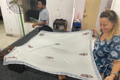 Learn Hand Block Printing Techniques & Print Your Own Fabric - The Quality Check Section: Where the Standards Show Up