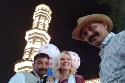 Night Tour in Open Jeep - Illuminated Pink City Stops: Hawa Mahal, Jal Mahal, Albert Hall
