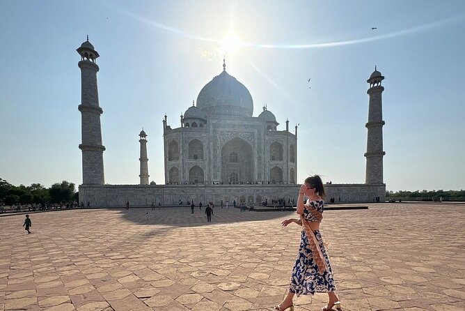Private Same-Day Taj Mahal & Agra Fort Tour from Jaipur by Car - Taj Mahal in one block: what 2 hours gets you