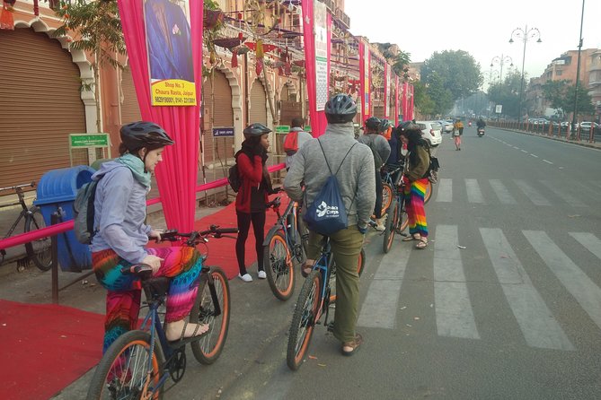Small-Group Early Morning Pink City Bike Tour - The Bicycle + Guide Setup That Keeps You From Getting Lost